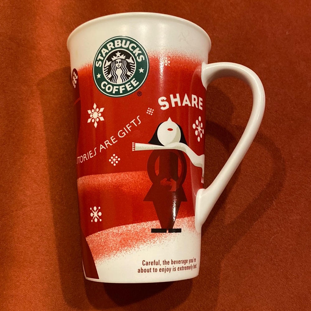Starbucks collectable ceramic mug 16 oz